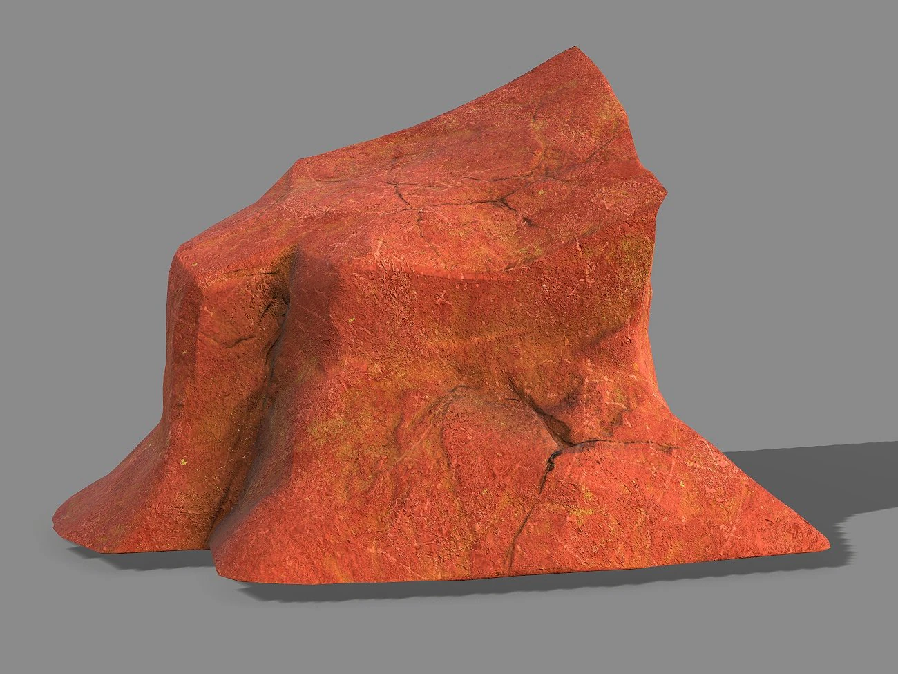 Mountain Rock 08 3D Model .c4d .max .obj .3ds .fbx .stl .blend