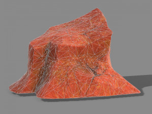 Mountain Rock 08 Modello 3D
