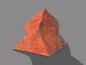Mountain Rock 08 Modello 3D