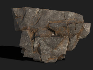 Mountain Rocks - s PBR Pack 04 3D Model