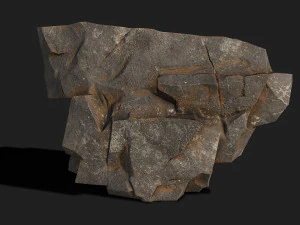 Mountain Rocks - s PBR Pack 04 3D Model