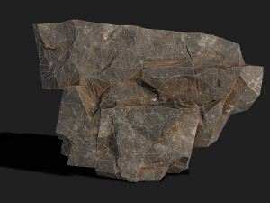 Mountain Rocks - s PBR Pack 04 3D Model