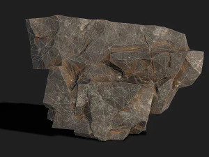Mountain Rocks - s PBR Pack 04 3D Model