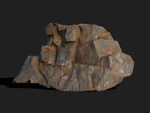 Mountain Rocks - s PBR Pack 04 3D Model