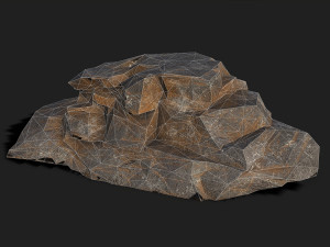 Mountain Rocks - s PBR Pack 04 3D Model