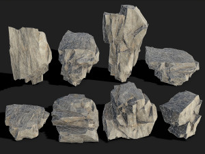 Mountain Rocks 05 3D Model