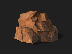 Mountain Rocks Pack 06 3D Модель