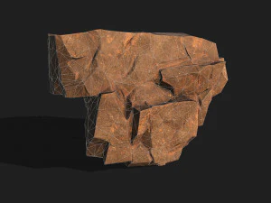 山の岩パック 06 3Dモデル