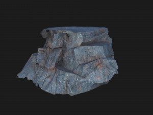 Mountain Rock Pack 07 3D Model