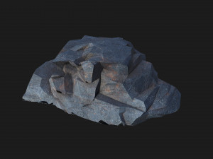 Mountain Rock Pack 07 3D Model
