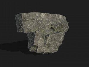 Mountain Rock Pack 08 3D Модель
