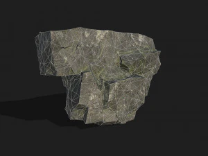 Mountain Rock Pack 08 3D Model