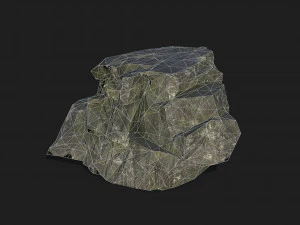 Mountain Rock Pack 08 3D Model