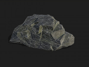 Mountain Rock Pack 08 3D Модель