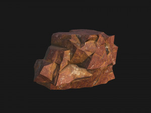 Mountain Rock Pack 09 3D Model