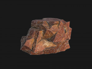 Mountain Rock Pack 09 3D Model