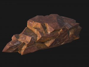 Mountain Rock Pack 09 3D Model