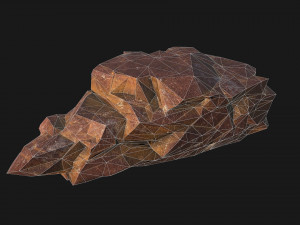 Mountain Rock Pack 09 3D Model