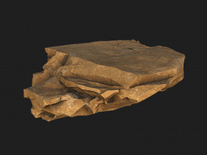 Desert rocks - s PBR Pack 10 Model 3D