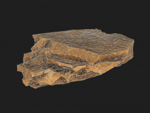 Desert rocks - s PBR Pack 10 Model 3D