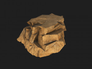 Desert rocks - s PBR Pack 10 Model 3D