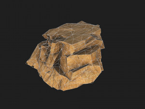Desert rocks - s PBR Pack 10 Model 3D