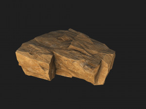 Desert rocks - s PBR Pack 10 Model 3D