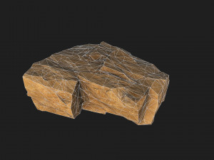 Desert rocks - s PBR Pack 10 Model 3D