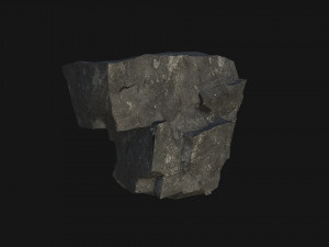 Cliff rocks 11 Model 3D