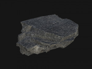 Cliff rocks 11 Model 3D