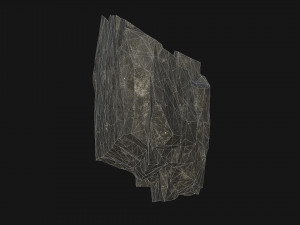Cliff rocks 11 Model 3D