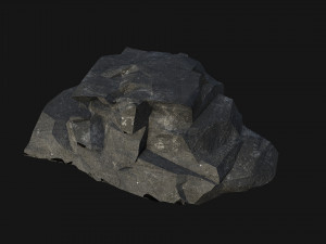 Cliff rocks 11 Model 3D