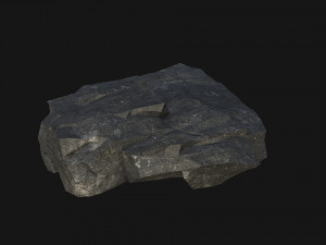 Cliff rocks 11 Model 3D