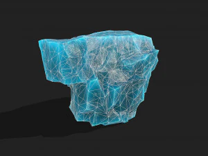 Ice rocks 12 3D Model
