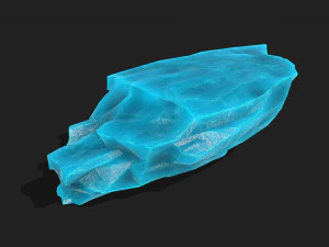 Ice rocks 12 3D Model