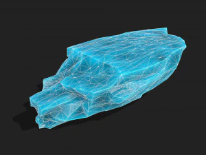 Ice rocks 12 3D Model