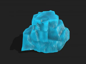 Ice rocks 12 3D Model