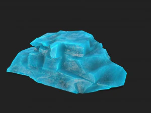 Ice rocks 12 3D Model