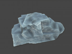 Ice rocks 13 3D Model