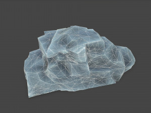 Ice rocks 13 3D Model
