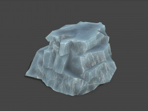 Ice rocks 13 3D Model