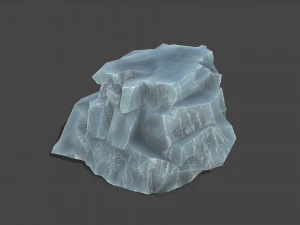 Ice rocks 13 3D Model