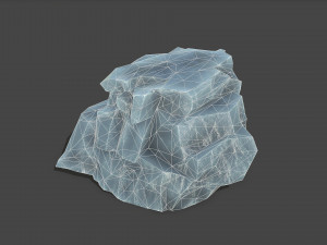 Ice rocks 13 3D Model