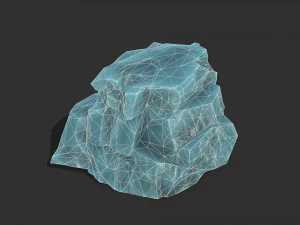Ice rocks 14 3D Model