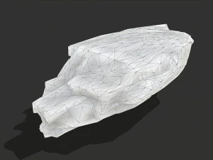 Ice rocks 16 3D Model
