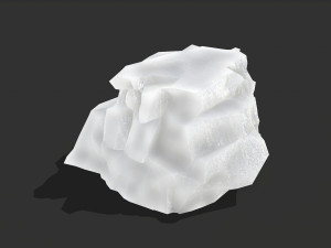 Ice rocks 16 3D Model