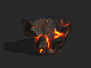 Lava rock 17 3D Model