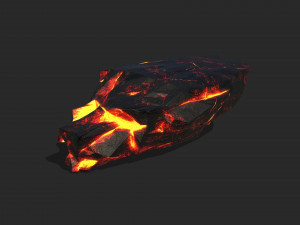 Lava rock 17 3D Model