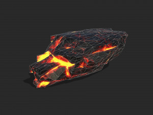 Lava rock 17 3D Model