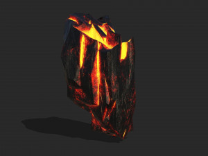 Lava rock 17 3D Model